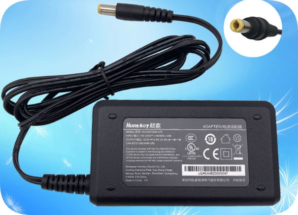 *Brand NEW*Genuine Huntkey HKA02412020-078 12V2A 24W Power Adapter 5.52.510mm for Attendance Machine Set-Top B *Brand NEW*Genuine Huntkey HKA02412020-078 12V2A 24W Power Adapter 5.52.510mm for Attendance Machine Set-Top B